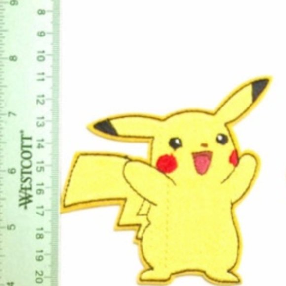 Pokémon patch Pikachu Iron On patches DIY - Picture 1 of 1